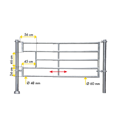 Abtrennung Becken R5