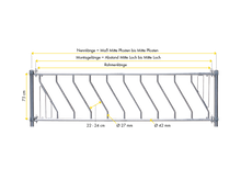 Kälber-Schrägfressgitter