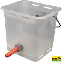 Nuckel-Tränkeeimer 13 l, transparent