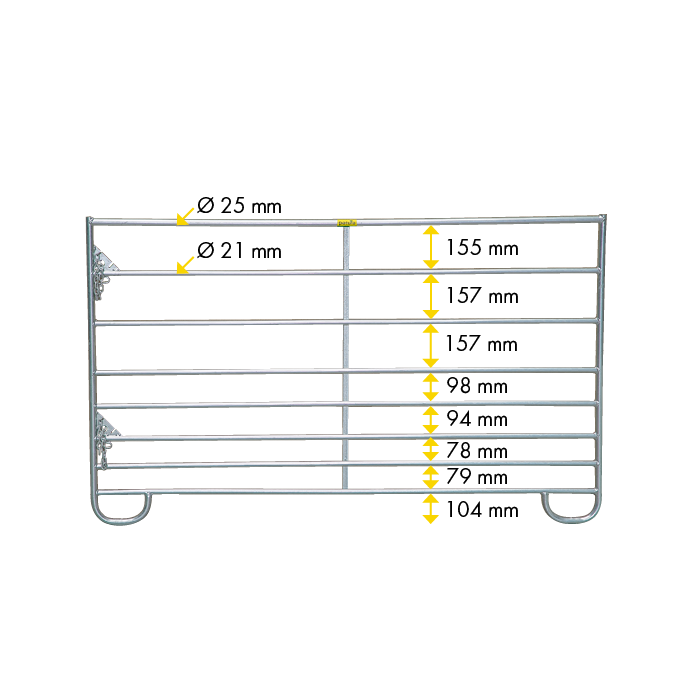 Mini-Panel 8 Querstreben