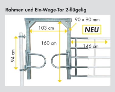 Einschubteil mit Rahmen R4