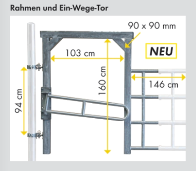 Einschubteil mit Rahmen R4