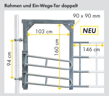 Einschubteil mit Rahmen R4