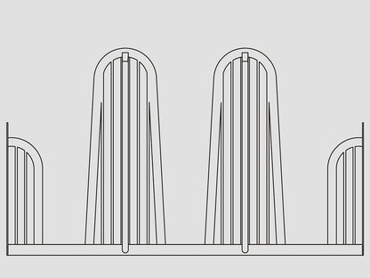 Quaderraufe Comfort Line Plus groß
