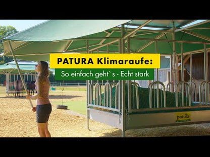 Klima-Großballenraufe mit Palisadenfressgitter