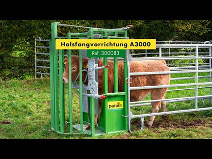 Halsfangvorrichtung A3000 mit Fangkorb und Ständer
