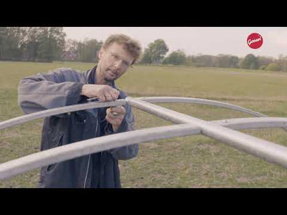 Rundbogen-Weidezelt