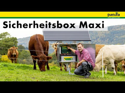 Weidezaungerät-Sicherheitsbox XL mit Solarmodul