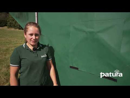 Klima-Großballenraufe mit Palisadenfressgitter