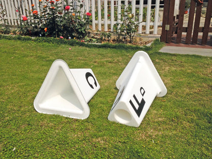 Säulen-Bahnbuchstaben