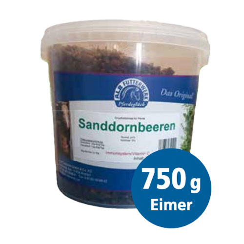 Pferdeglück Sanddornbeeren 0,75kg
