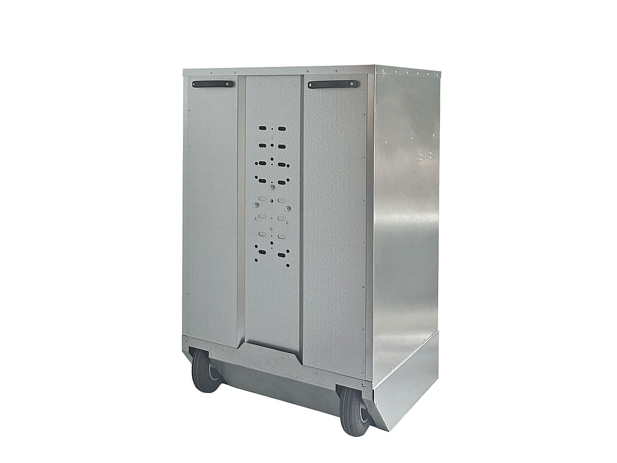 Fahrbarer Sattelschrank