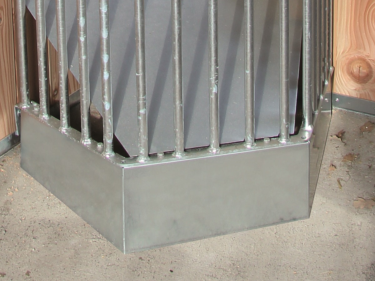 Untertrittschutz für Großraumheuraufe