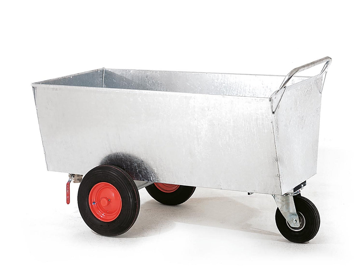 Transportwagen 600 Liter verzinkt