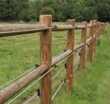 Zaunsystem Oxford mit 2 Querriegeln